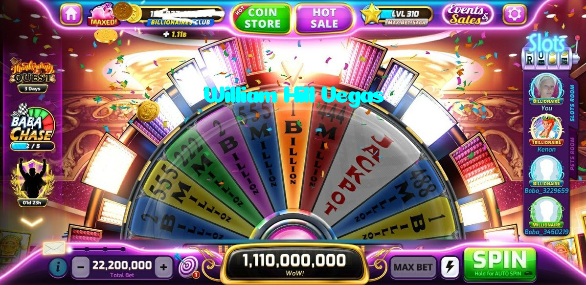 available types of William Hill Vegas bet including pre-match live express and system bets